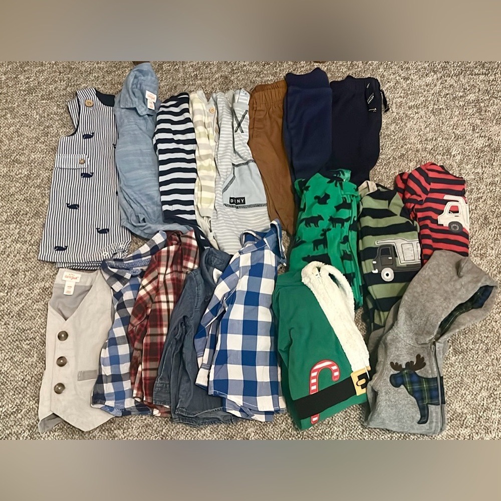 6M/ 6-9M 18 Item Bundle, EUC, Great Brands
